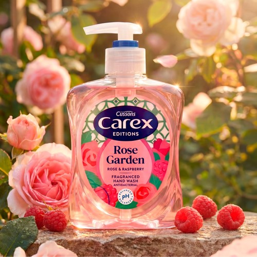 Carex Editions Rose Garden Antibacterial Handwash