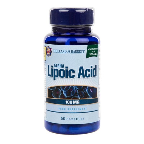 Holland & Barrett Alpha Lipoic Acid 100mg Vegan Capsules