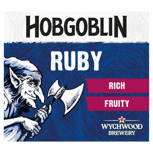 Hobgoblin Ruby Ale Beer Bottle
