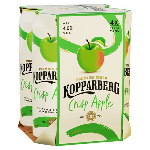 Kopparberg Crisp Apple Fruit Cider Cans