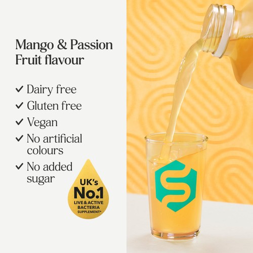 Symprove Live & Active Drink Supplement - Mango & Passion Fruit Flavour 