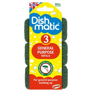 Dishmatic Essentials General Purpose Refills 3 Pack