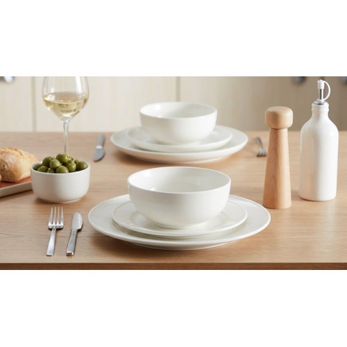 Waterside 12pc Atelier Moderne Porcelain Dining Set