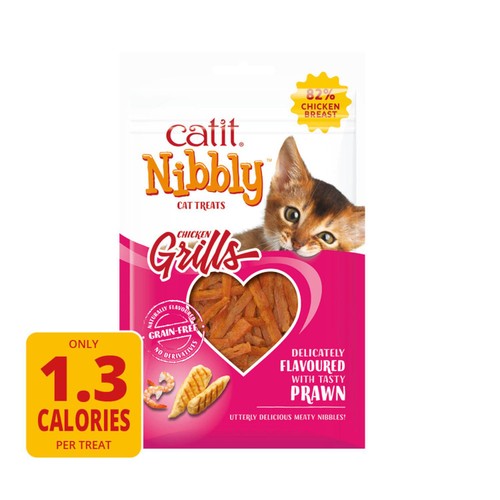 Catit Nibbly Grills Chicken & Prawn Cat Treat