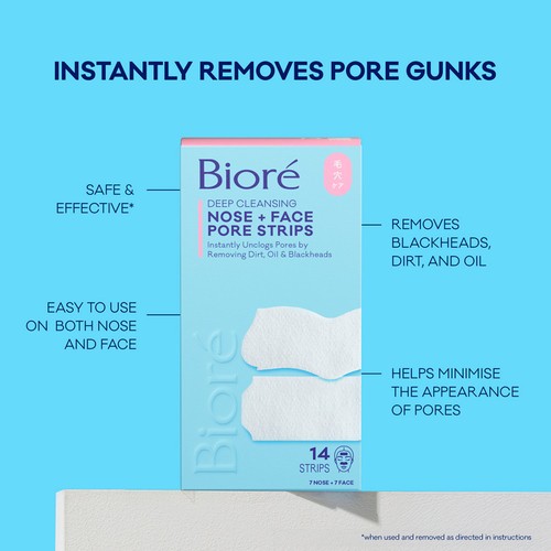 Biore Deep Cleansing Pore Strips for Blackhead Removal