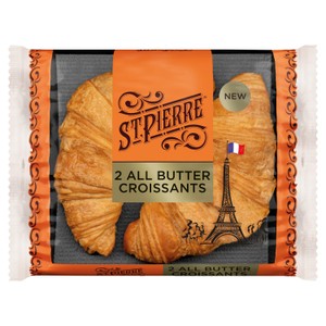 St Pierre 2 All Butter Croissants