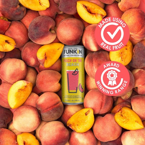 Funkin Peach On The Beach Nitro Can