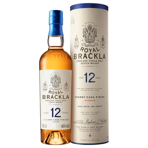 Royal Brackla 12 Year Old Highland Single Malt Scotch Whisky