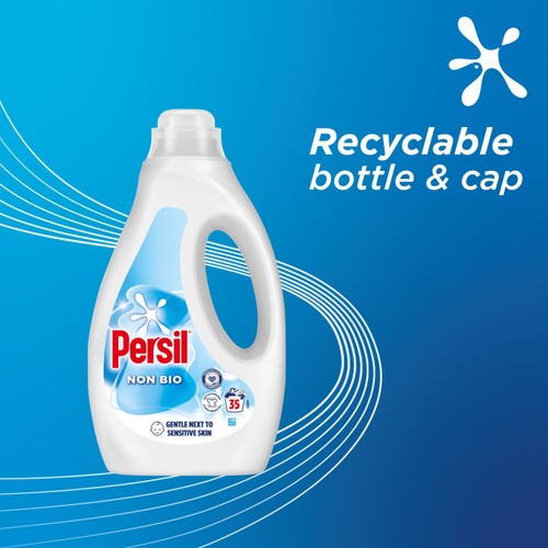 Persil Non Bio Liquid Laundry Washing Detergent 35 Washes