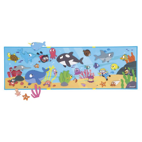 The Seabed, Magneti'stories, Magnetic Book With 30 Magnets