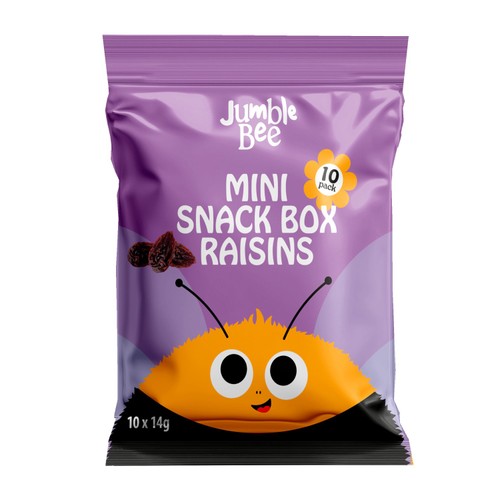 Jumble Bee Mini Box Raisins