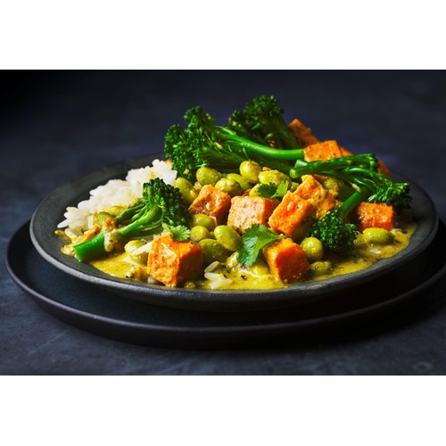 M&S Green Thai Vegan Curry & Rice