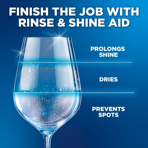 Finish Rinse Aid Shines & Dries Original Scent