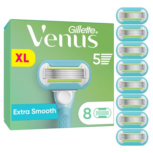 Venus Extra Smooth Razor Blades 8 Pack