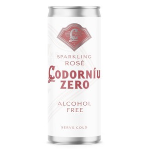 Codorniu Zero Sparkling Rose Alcohol Free Cans
