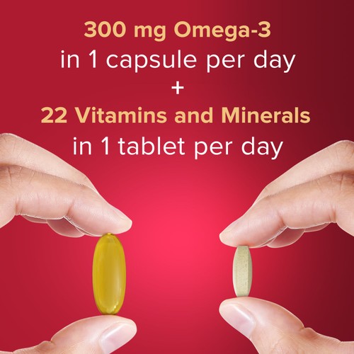 Seven Seas Omega-3 & Multivitamins Man 50+