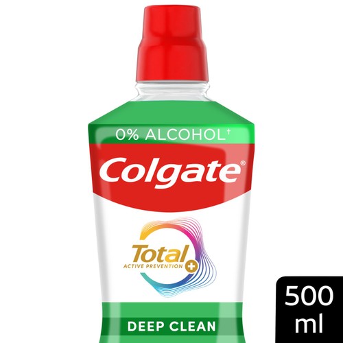 Colgate Total Advanced Deep Clean Mouthwash Alcohol Free 