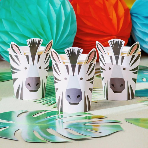 Talking Tables Zebra Paper Party Cups
