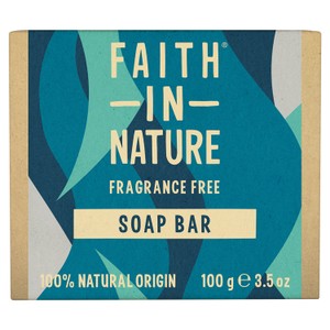 Faith in Nature Unfragranced Pure Hand Made Soap Bar