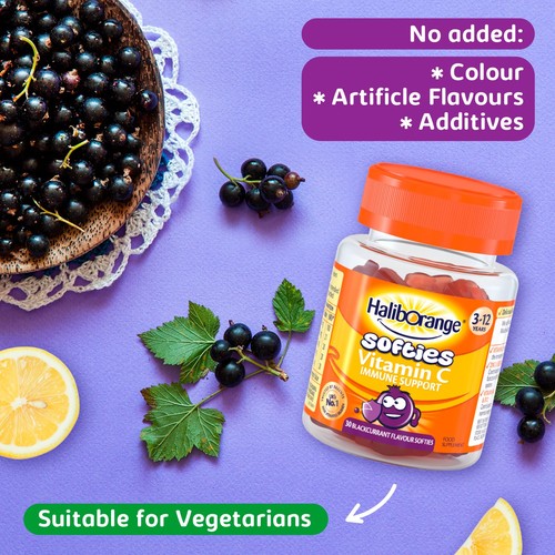 Haliborange Kid's Softies Vitamin C Gummies 3-12yrs