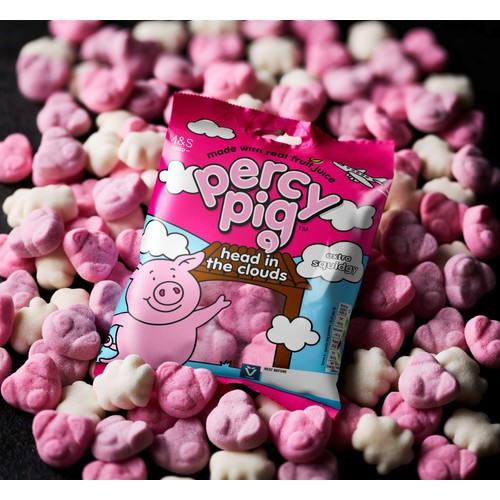 M&S Percy Pig Head In The Clouds