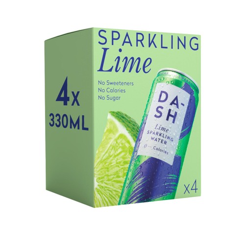 DASH Lime Infused Sparkling Water 
