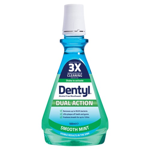 Dentyl Dual Action Smooth Mint CPC Mouthwash