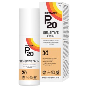 P20 Sensitive SPF 50+ Sun Cream