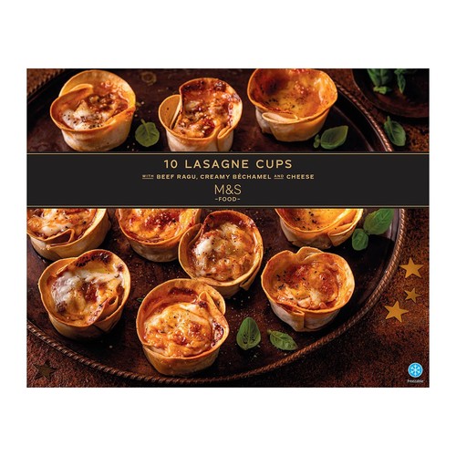 M&S 10 Lasagne Cups