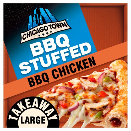 Chicago Town Takeaway BBQ Stuffed Crust BBQ Chicken Pizza
