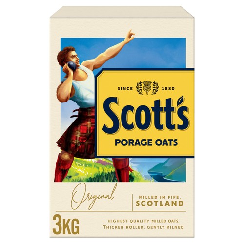 Scott&rsquo;s Porage Original Porridge Cereal Oats, 3kg