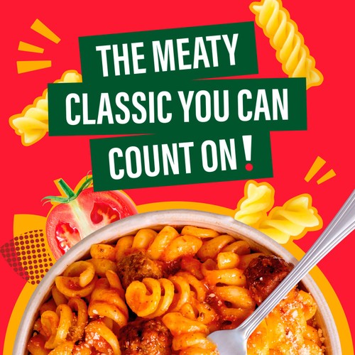 Dolmio Classics Meatballs Fusilli Microwave Pasta Meal