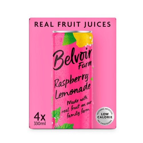 Belvoir Farm Delicious & Light Raspberry Lemonade