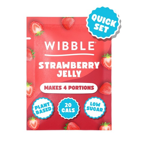 Wibble Plant-based Strawberry Jelly Crystals
