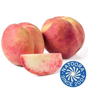 Natoora Italian Large Ripe White Peaches