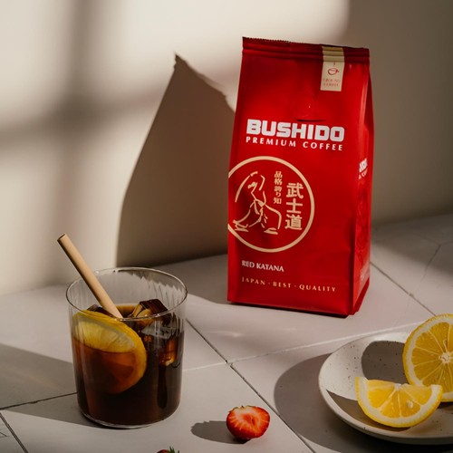 Bushido Red Katana Ground