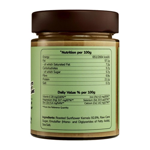 SUNFLY Sunflower Seed Butter, Crunchy Spread