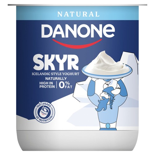Danone Skyr High Protein 0% Fat Natural Yoghurt