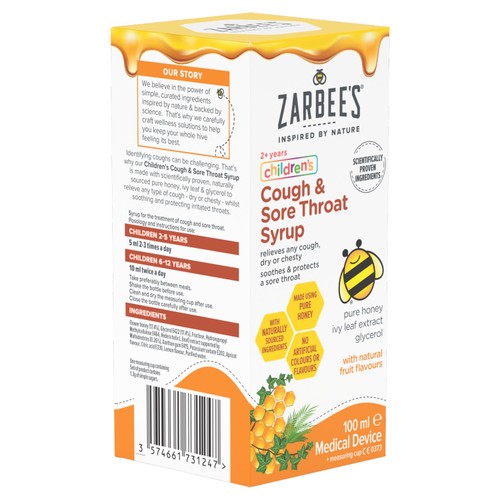 Zarbee's Children's Cough & Sore Throat Syrup