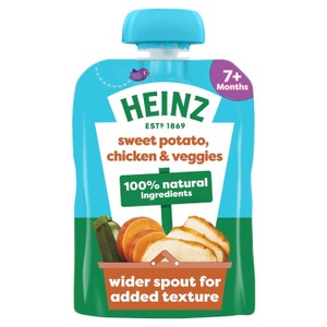 Heinz Sweet Potato, Chicken Veggies Pouch Baby Food 7+ Months