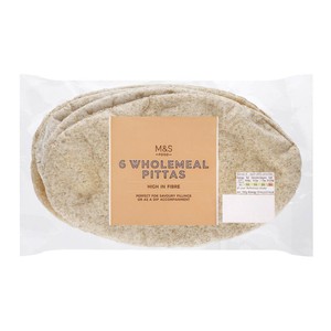 Wholemeal Pittas 6 Pack