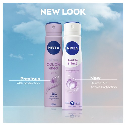 NIVEA Double Effect Anti-Perspirant Deodorant Spray