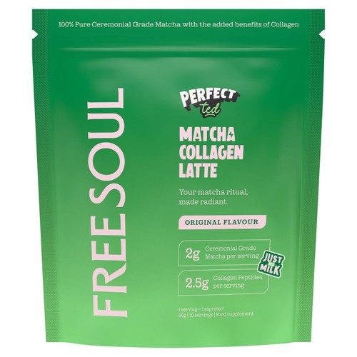 PerfectTed x FreeSoul Matcha Collagen