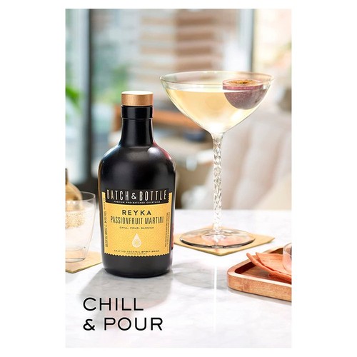 Batch & Bottle Reyka Passion Fruit Martini Ready to Drink Cocktail