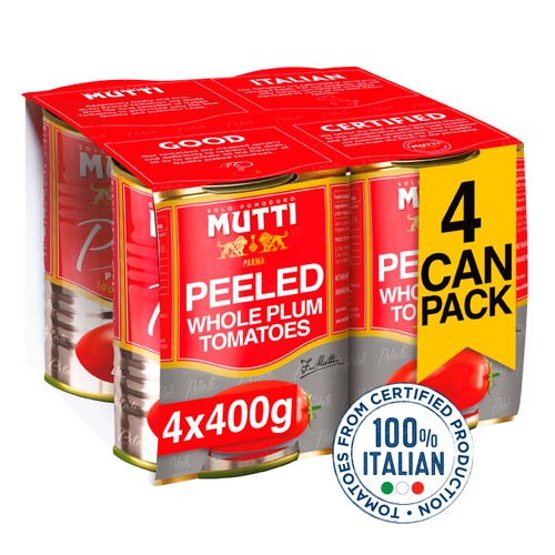 Mutti Peeled Whole Plum Tomatoes