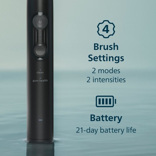 Philips Series 4000 Black Toothbrush