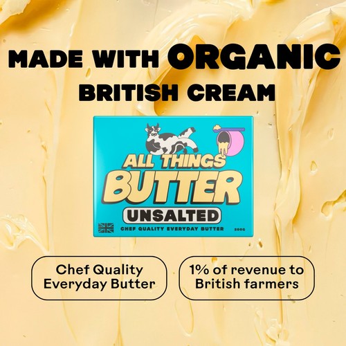 All Things Butter Organic Unsalted Butter