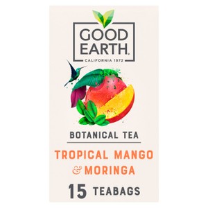 Good Earth Teabags Tropical Moringa Mango