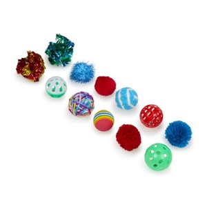 Catkins Cat Play Pack Assorted Ball Toys