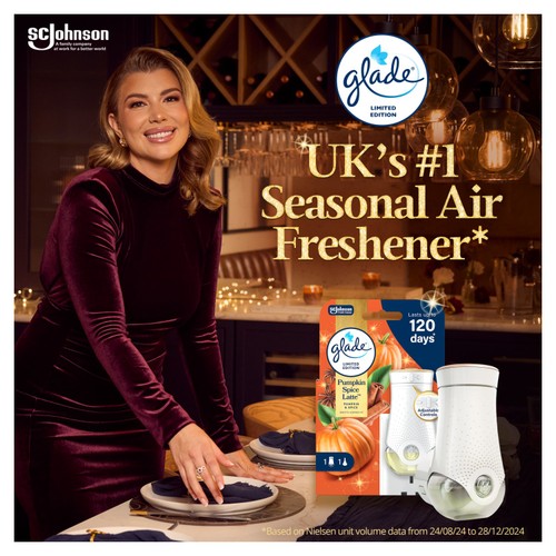 Glade Plug In Refill, Electric Scented Oil, Pumpkin Spice Latte